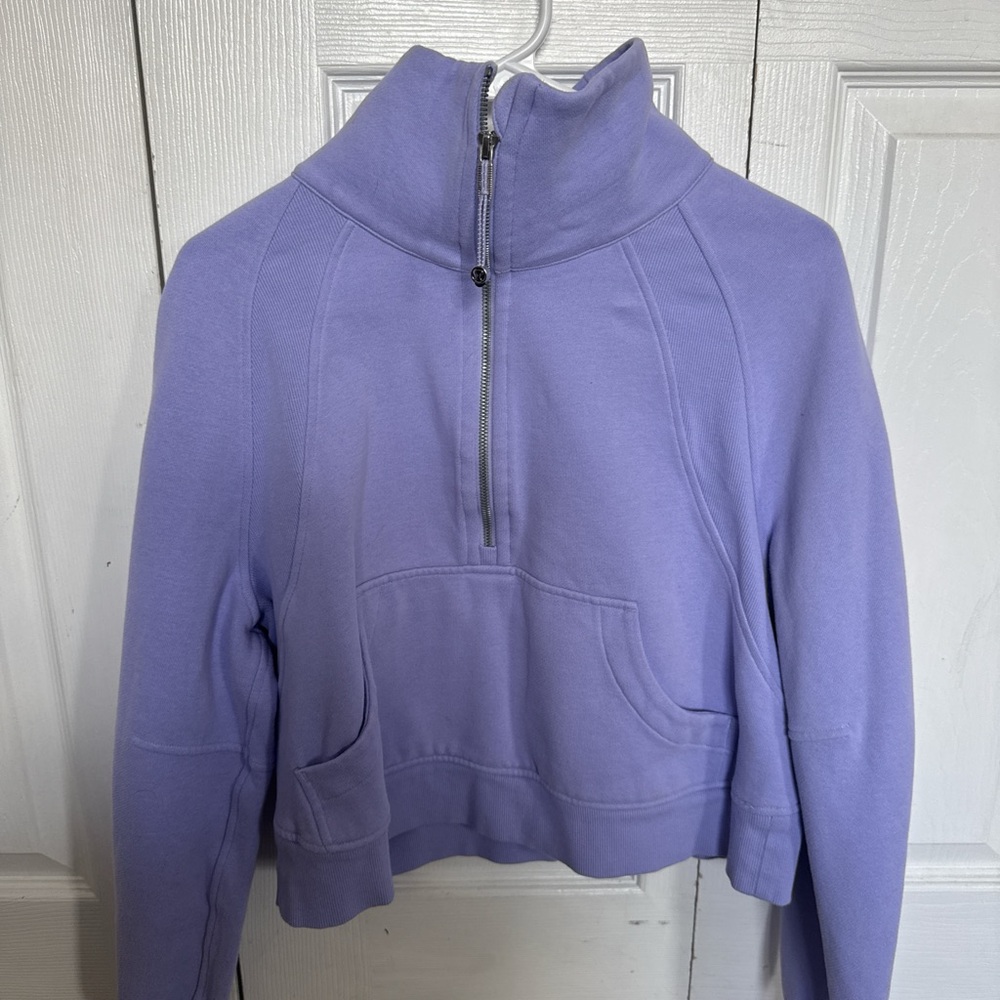 Lavender lululemon scuba no hood